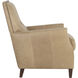Florenzi Latte Leather Lounge Chair